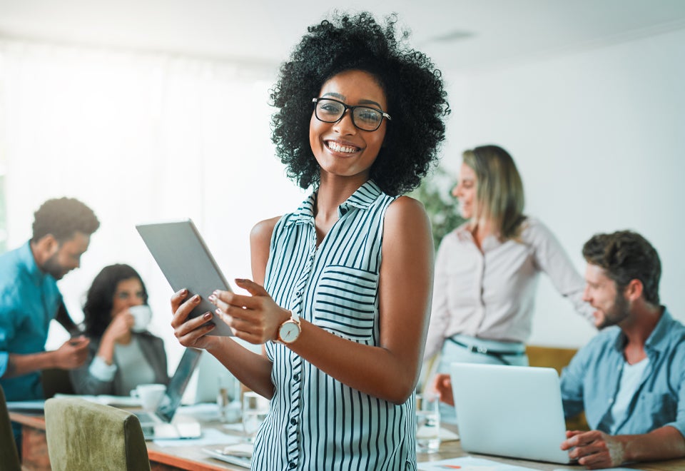 HR manager using Gift Card Store for Business
