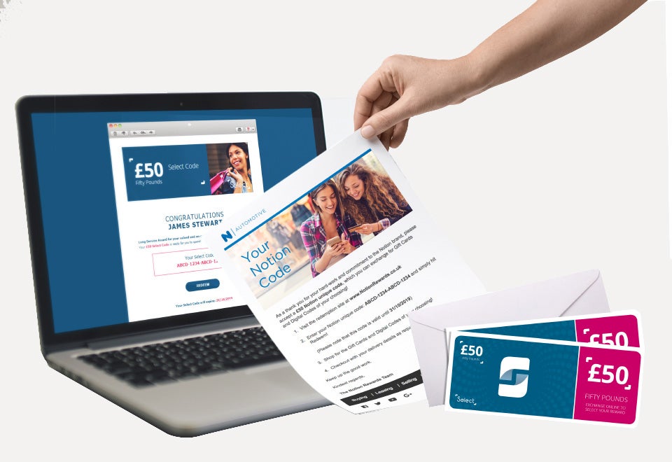 Select vouchers and print ready PDFs